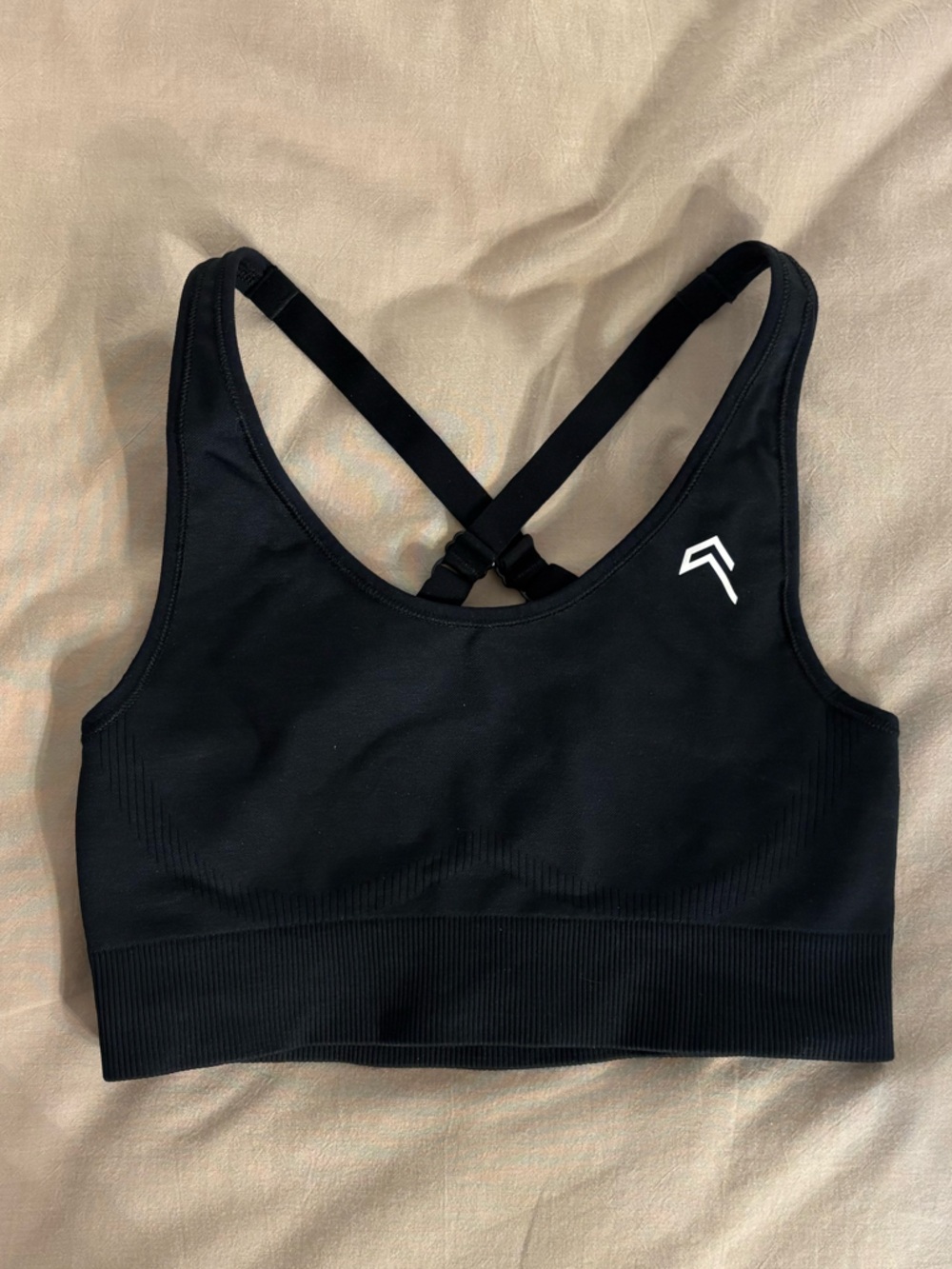 Oner Active Seamless Black Sports Bra